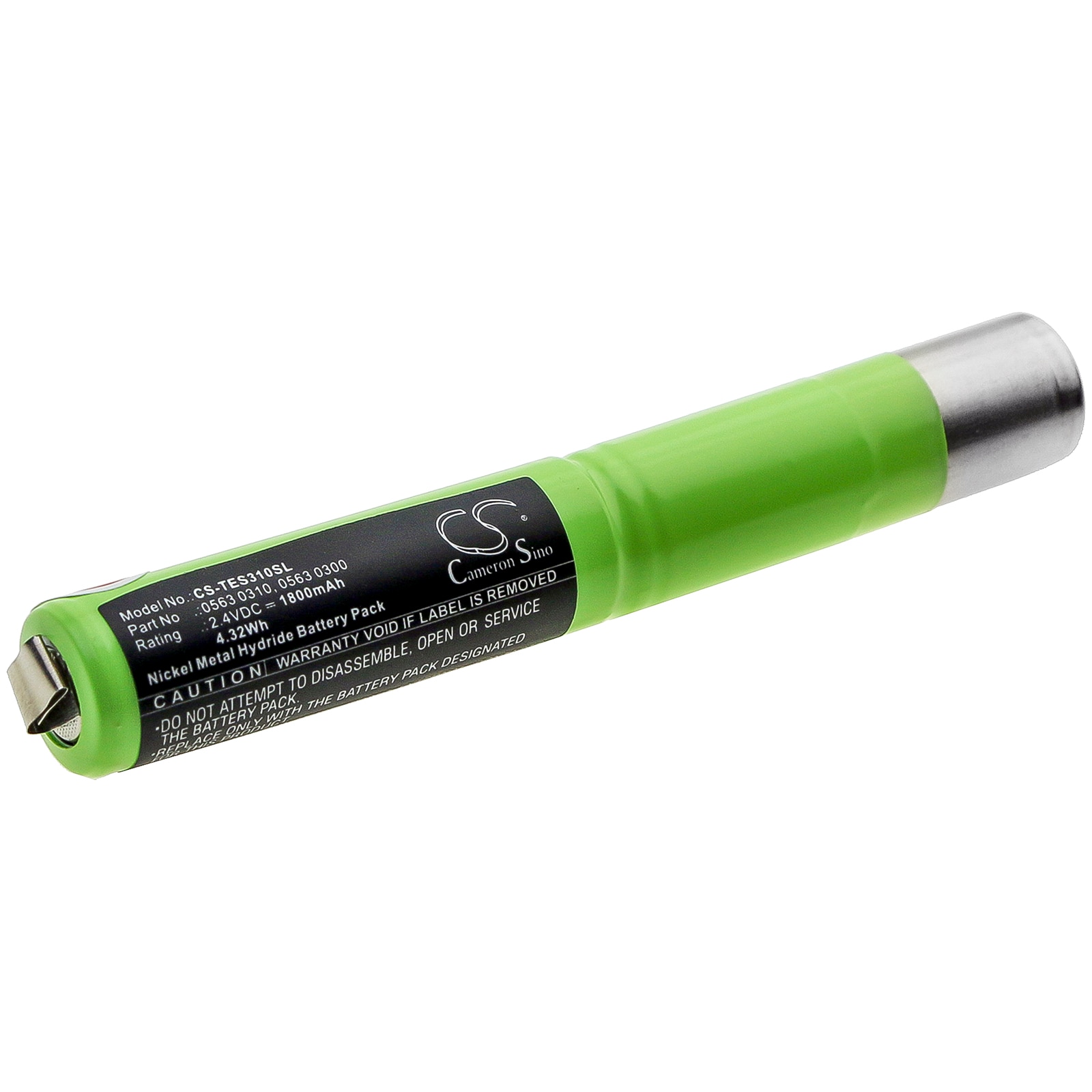 Batteri til test, undersøgelse, udstyr til Testo 300 L, 300 M, 300 XL