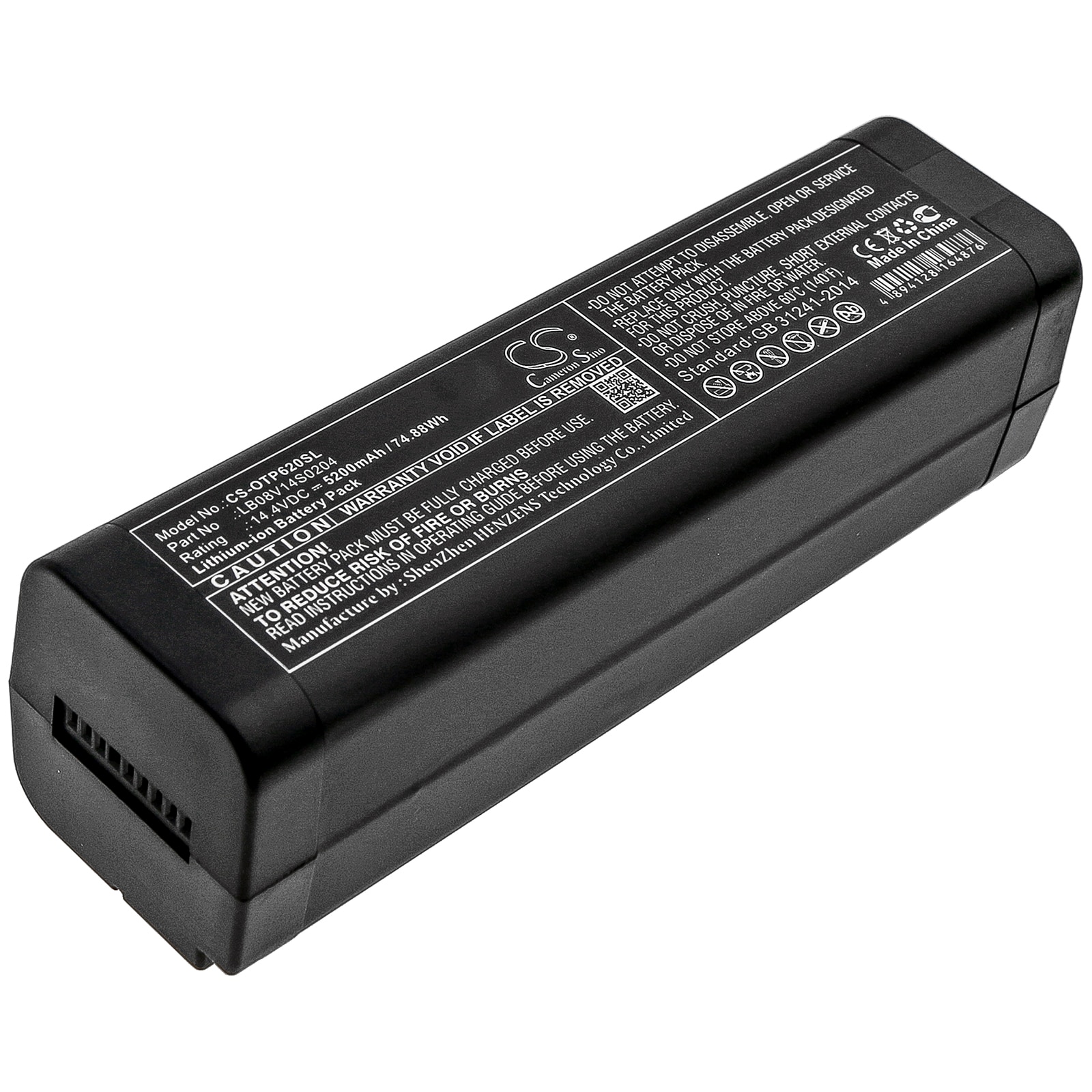 Batteri til test, undersøgelse, udstyr til OPWILL OTP-6200, OTP6200