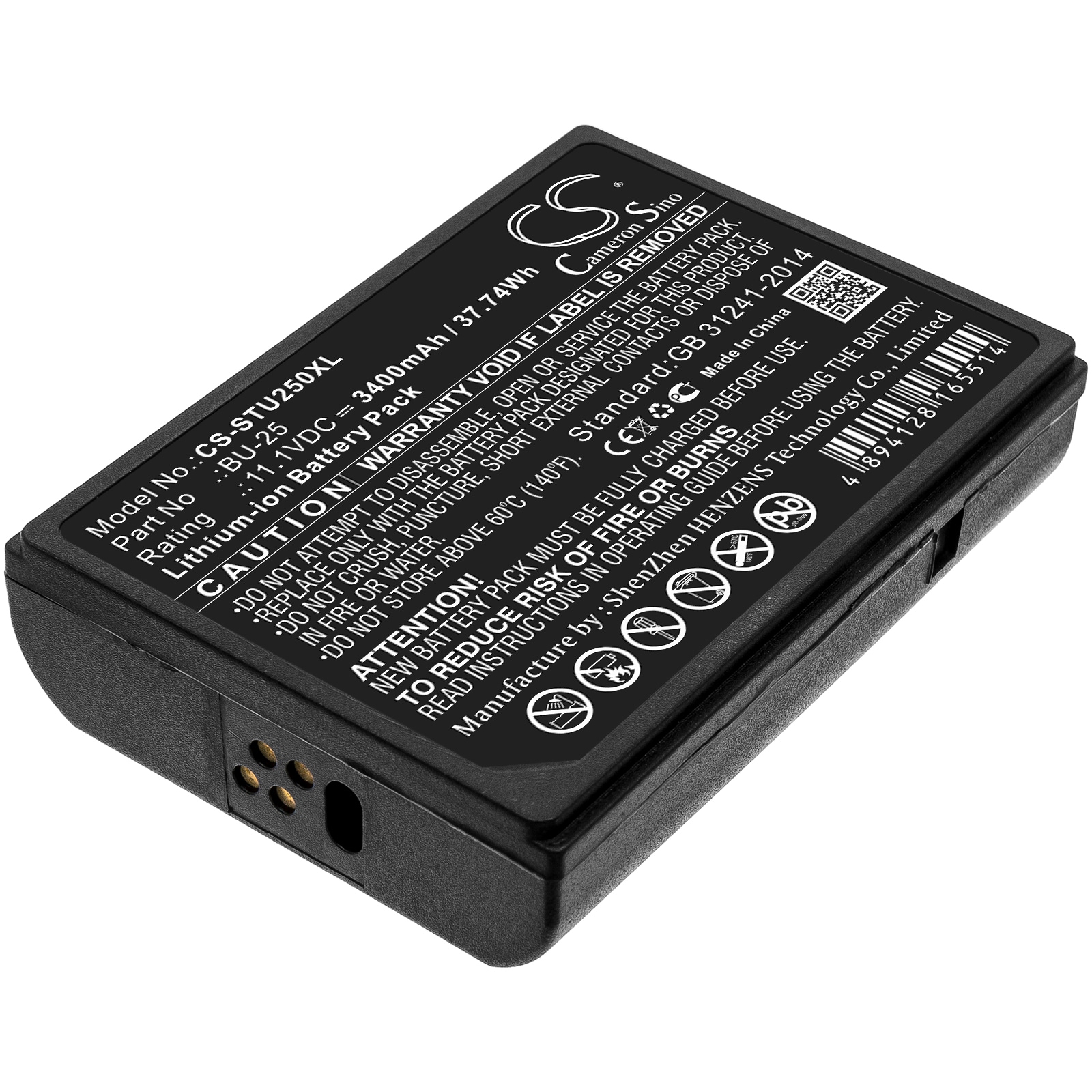 Batteri til test, undersøgelse, udstyr til Sumitomo Type-25, Type-25e