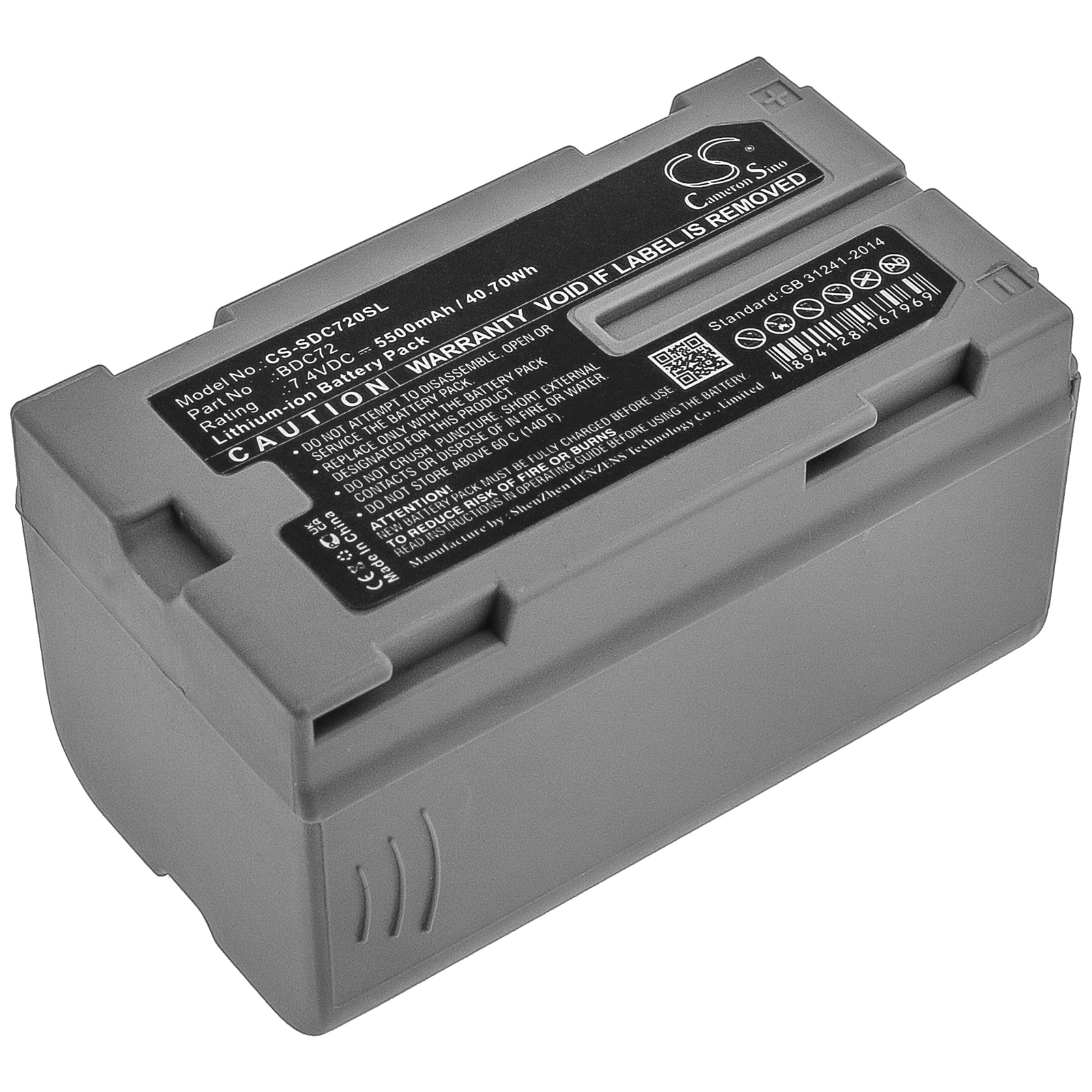 Batteri til test, undersøgelse, udstyr til Sokkia 3D Layout Navigator LN-150