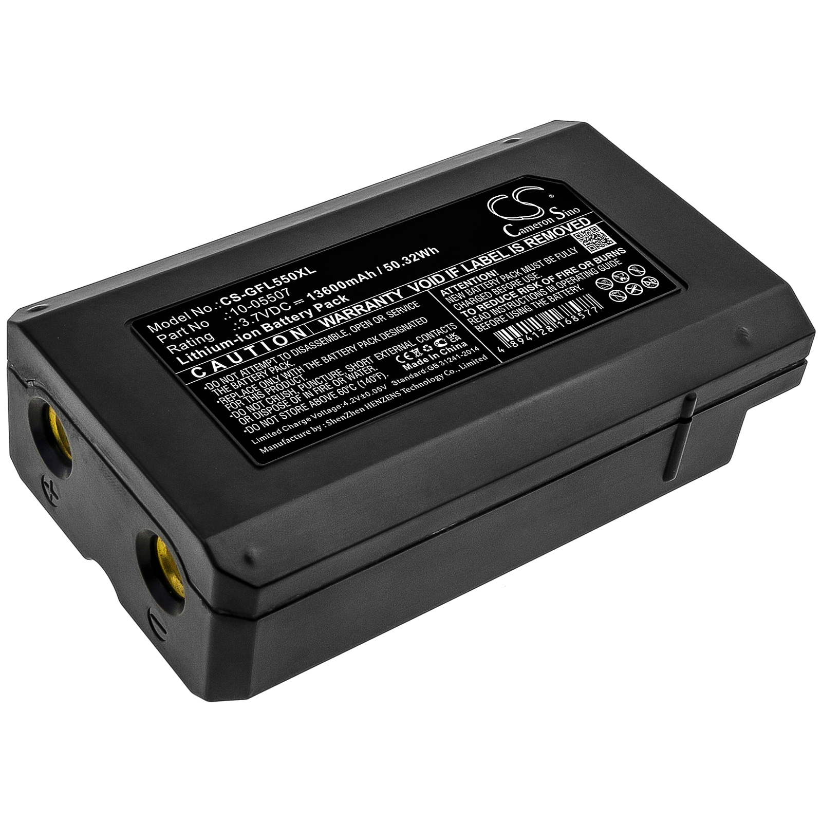 Batteri til test, undersøgelse, udstyr til Geo-Fennel Rotating Laser FL 500 og andre