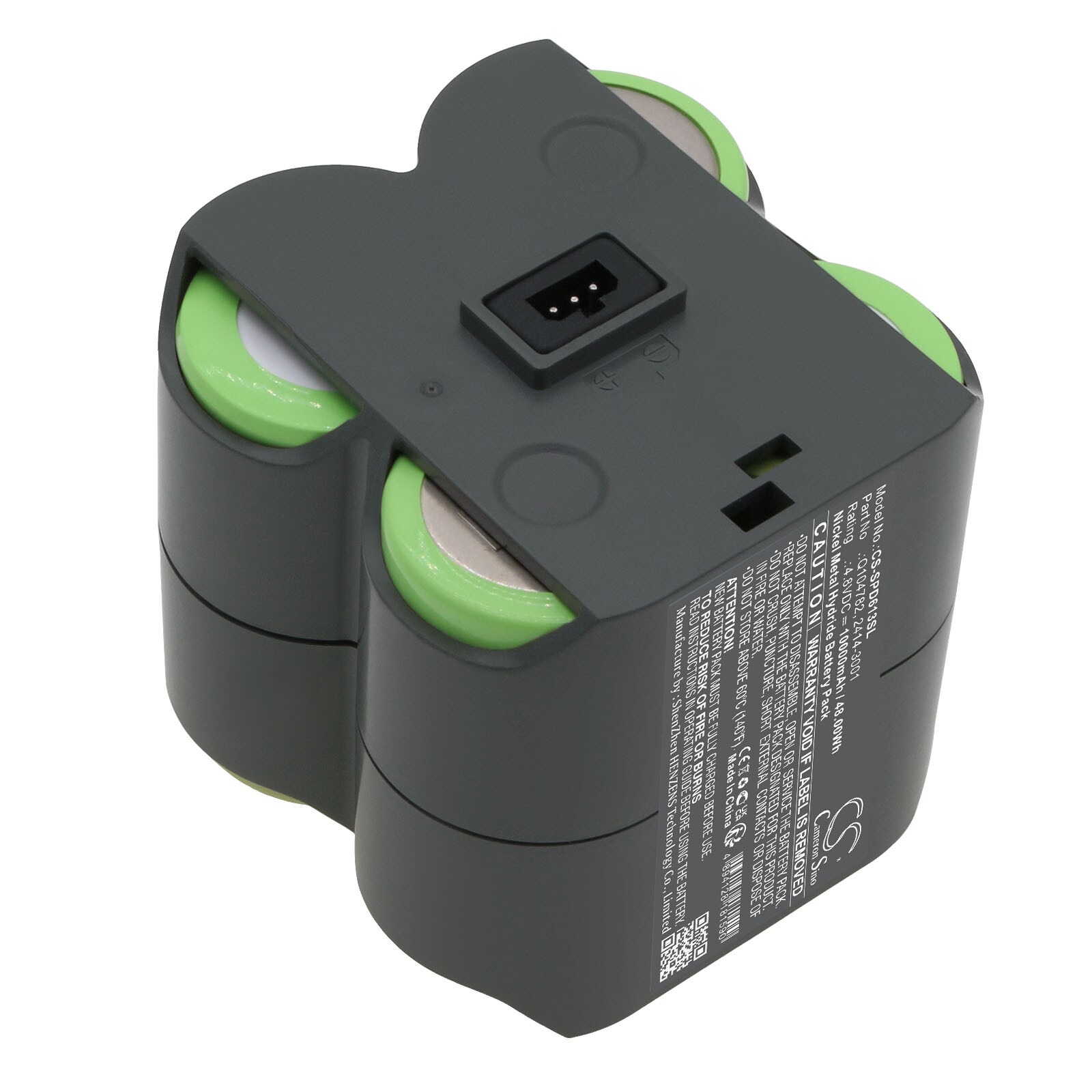 Batteri til test, undersøgelse, udstyr til Spectra Precision GL622, GL612, UL633N og andre