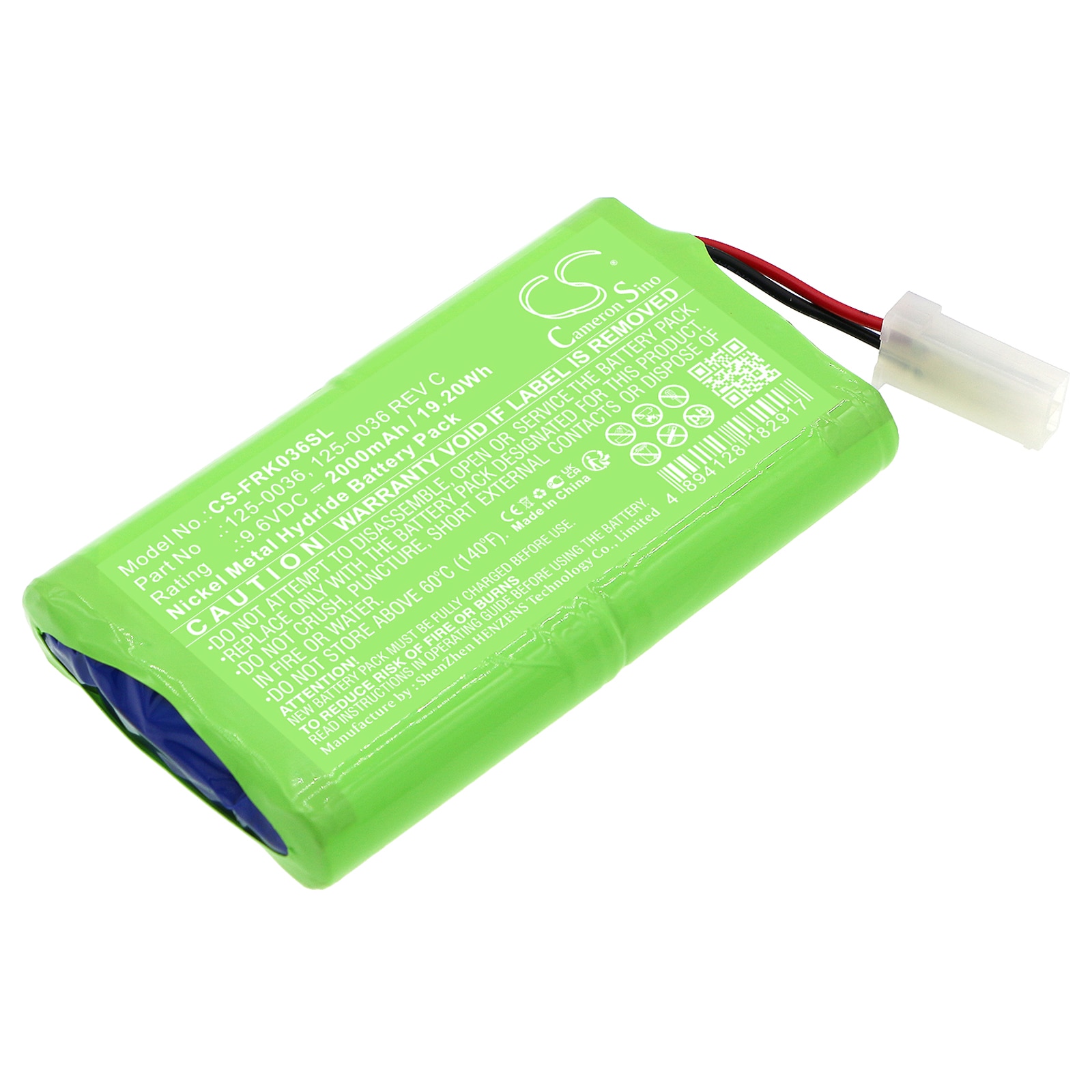 Batteri til test, undersøgelse, udstyr til Franklin Celltron Ultra, Grid C090 Ultra