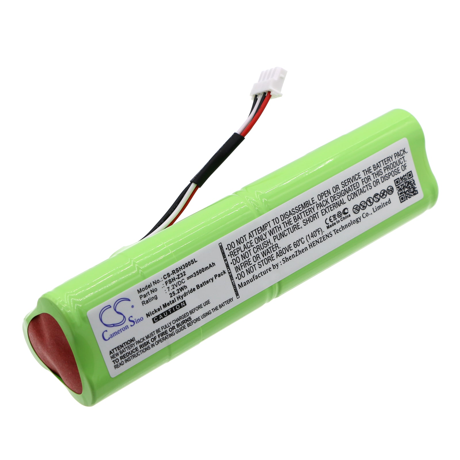 Batteri til test, undersøgelse, udstyr til Rohde & Schwarz FSH-Z32, FSH3, FSH6 og andre