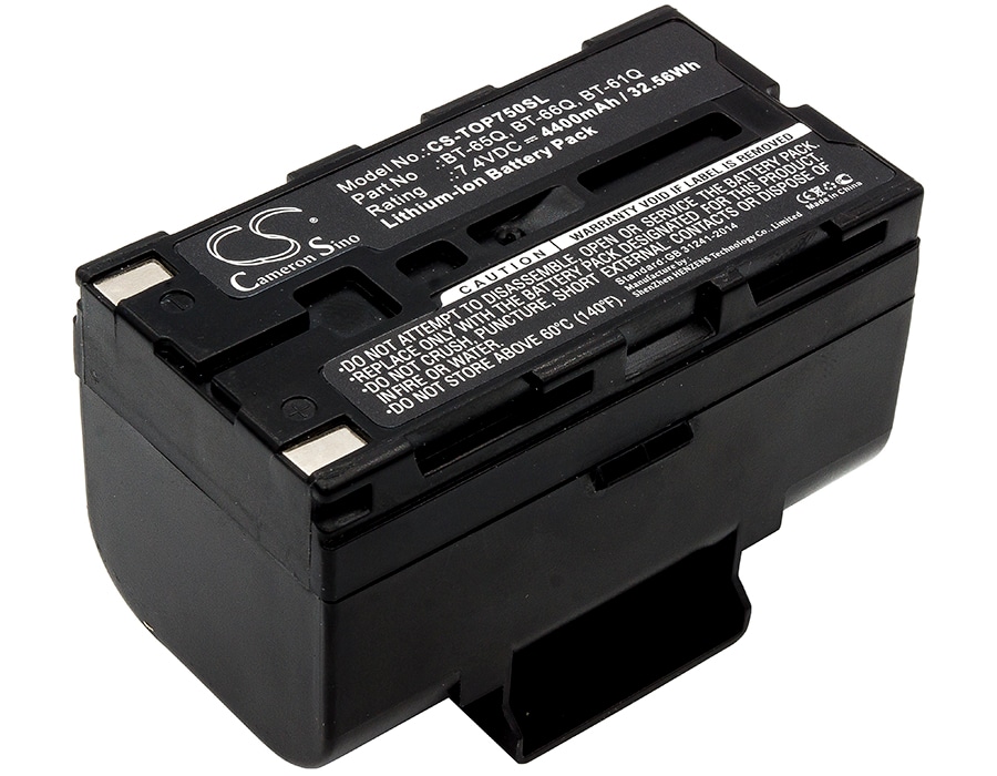 Batteri til test, undersøgelse, udstyr til Topcon Field Controller FC100, FC100 og andre