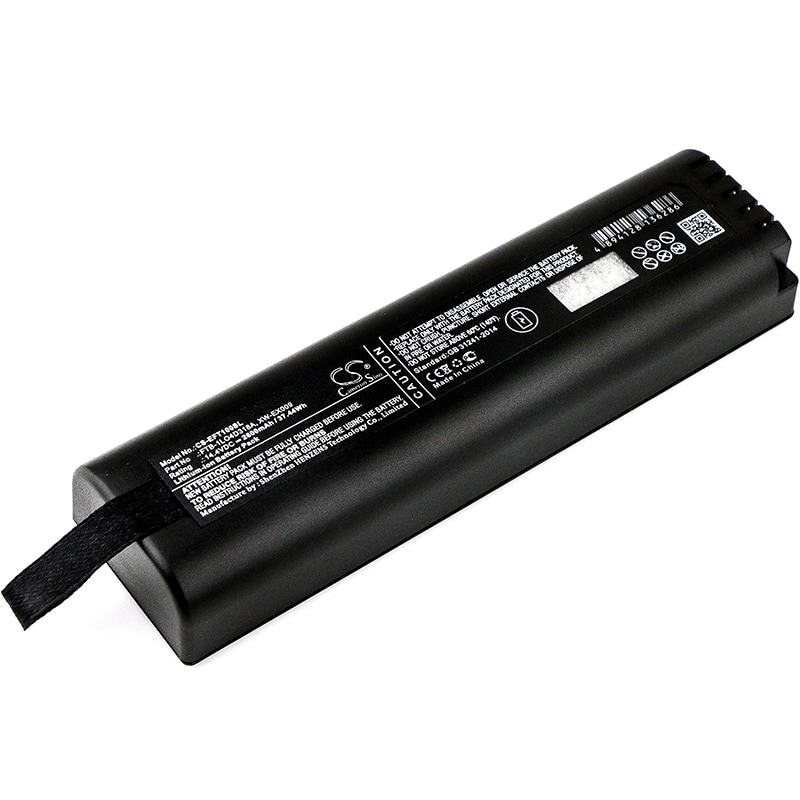 Batteri til test, undersøgelse, udstyr til EXFO FTB-1, MAX-860, FTB-1v2 og andre