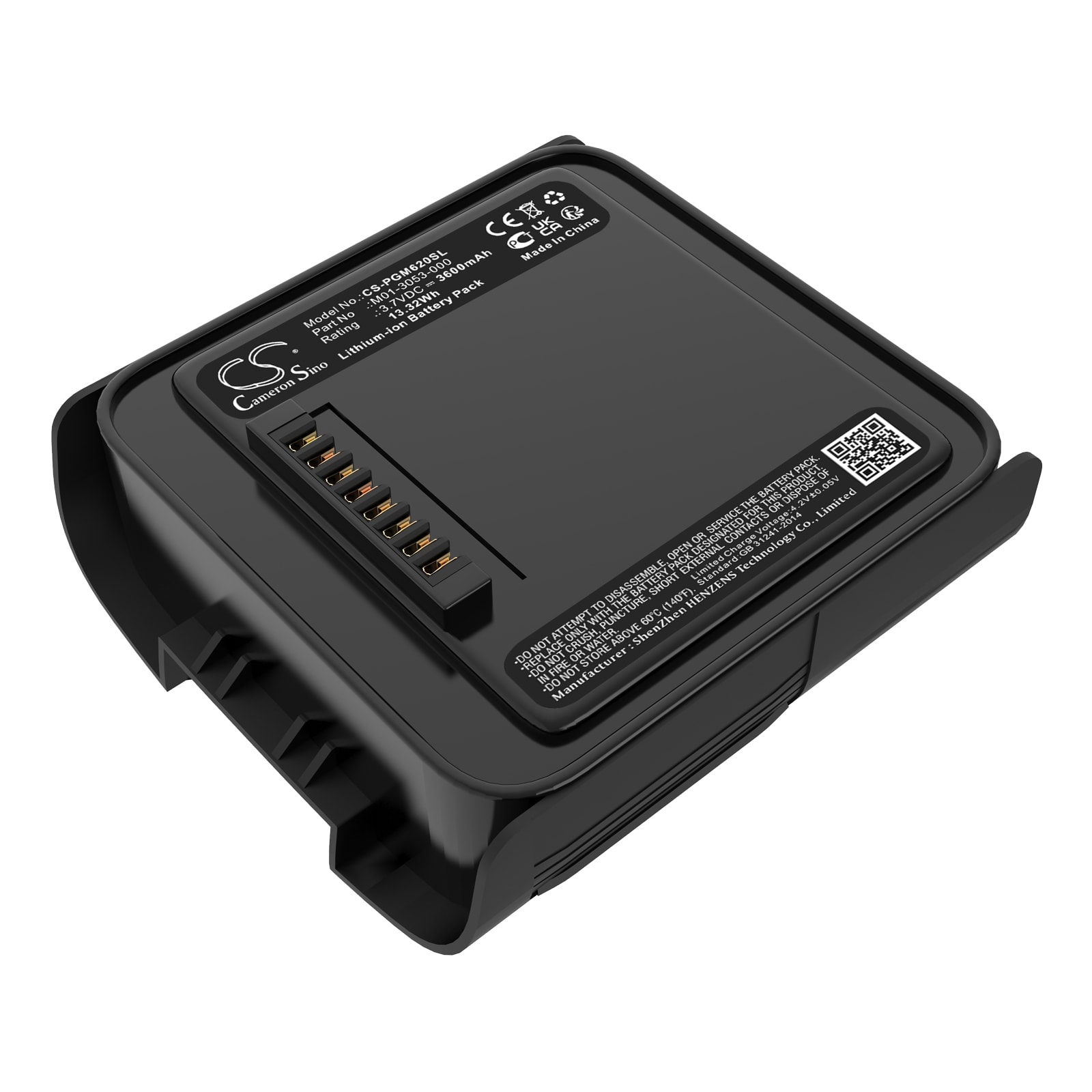 Batteri til test, undersøgelse, udstyr til MicroRAE PGM-6208, PGM-6228