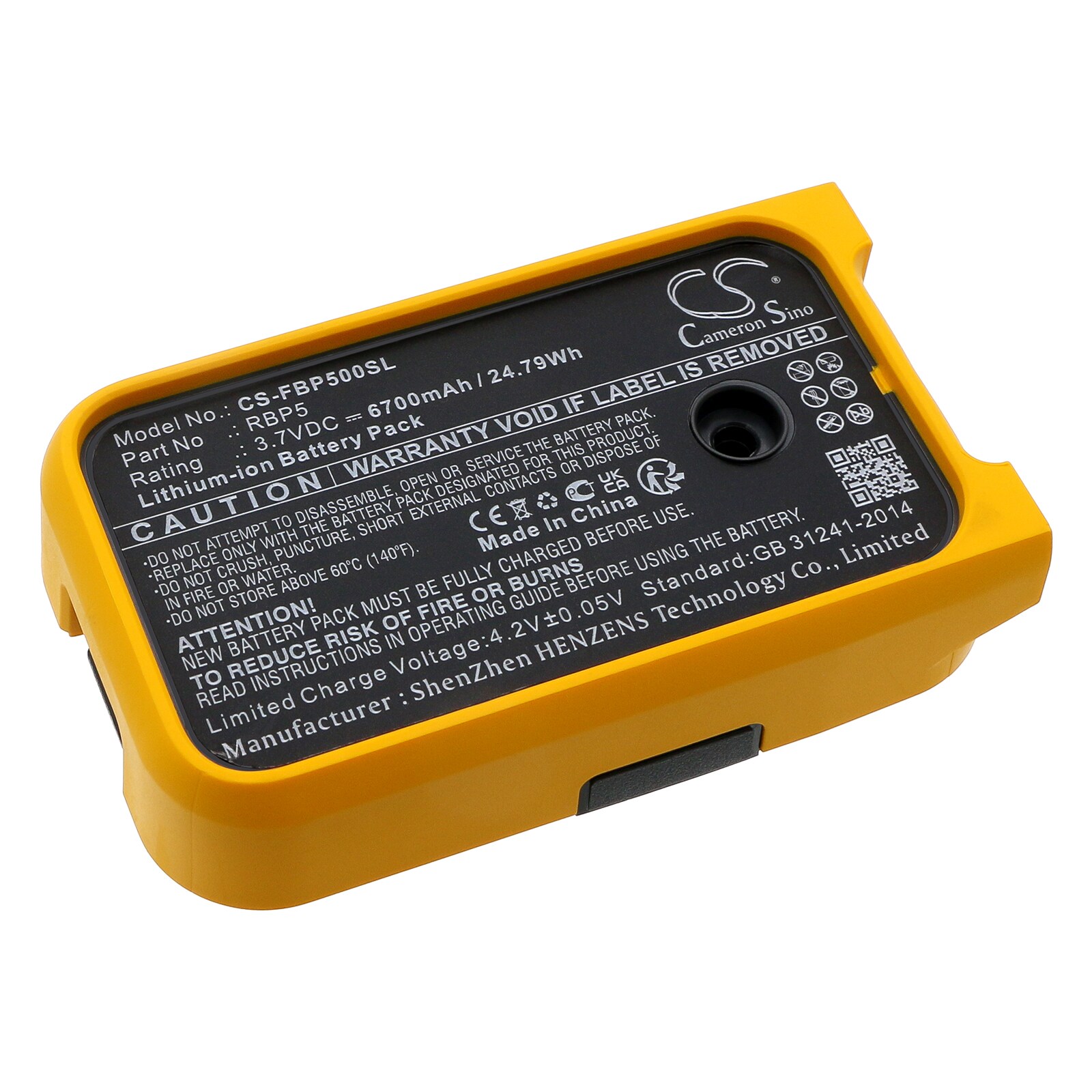 Batteri til test, undersøgelse, udstyr til Fluke 6XG45, PLS 180G, 6XG46 og andre