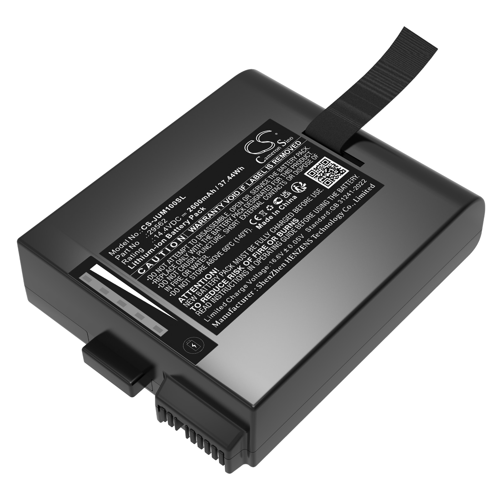 Batteri til test, undersøgelse, udstyr til Juniper Mesa Pro, Mesa Pro 10"