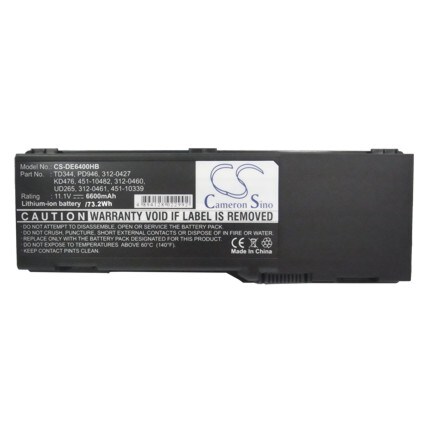 Batteri til notebook, laptop til DELL Latitude 131L, Inspiron 1501 og andre