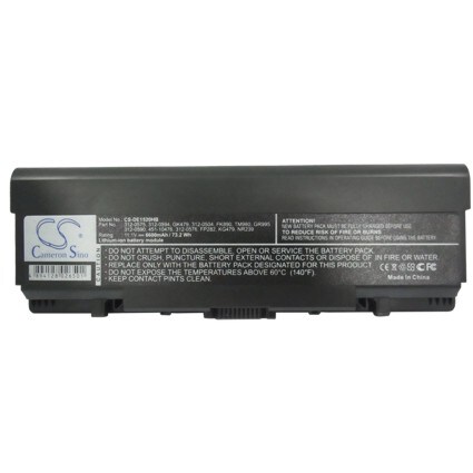 Batteri til notebook, bærbar computer til DELL Inspiron 1521, Inspiron 1721 og andre