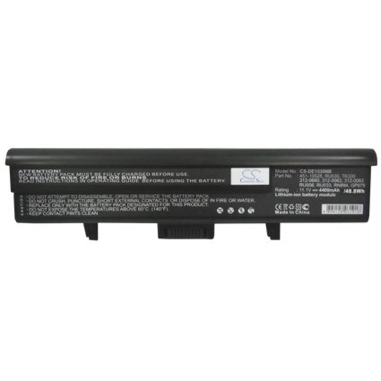 Batteri til notebook, bærbar computer til DELL XPS M1530, XPS M1500