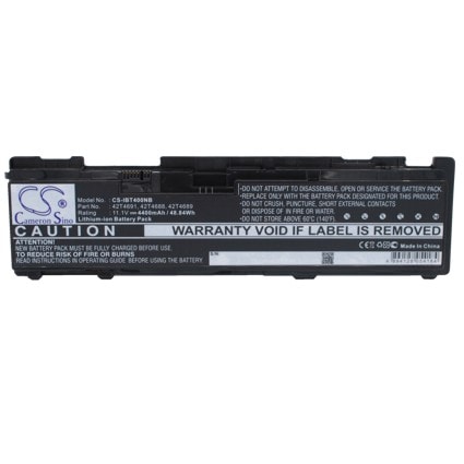 Batteri til notebook, bærbar computer til Lenovo ThinkPad T400s, ThinkPad T400s 2801 og andre.