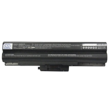 Batteri til notebook, bærbar computer til Sony VAIO VGN-AW41JF, VAIO VGN-AW41MF og andre.