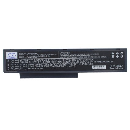 Batteri til notebook, bærbar computer til Fujitsu Amilo Li3710, Amilo Li3910