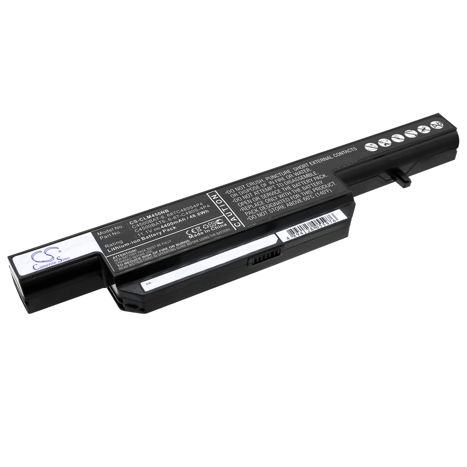 Batteri til notebook, laptop til Schenker mySN XESIA E510 Entry og andre
