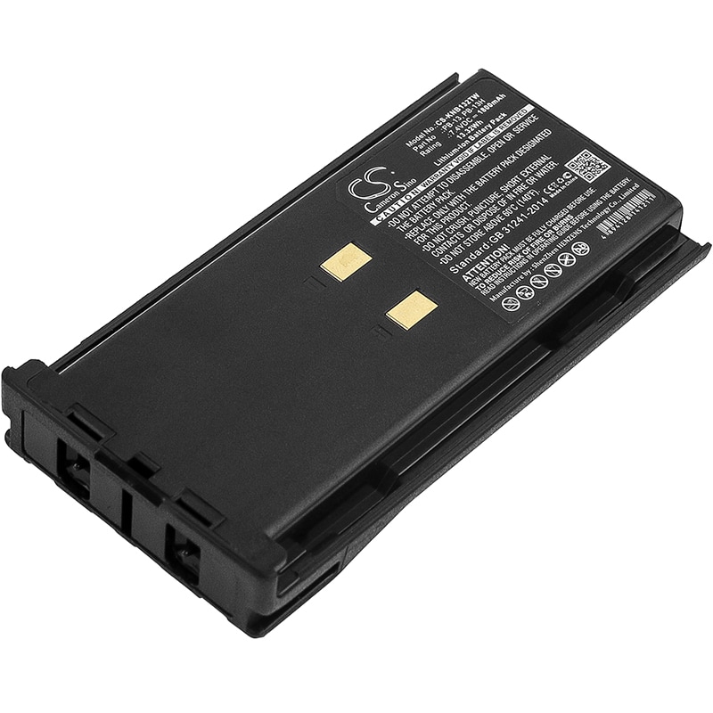 Batteri til tovejsradio til Kenwood TK-25A, TK-26A, TK-27A osv.
