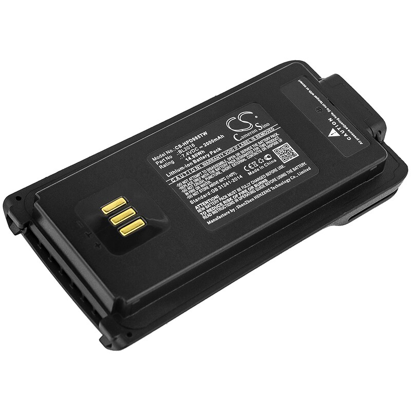 Batteri til tovejsradio til Hytera PD985, PD985U
