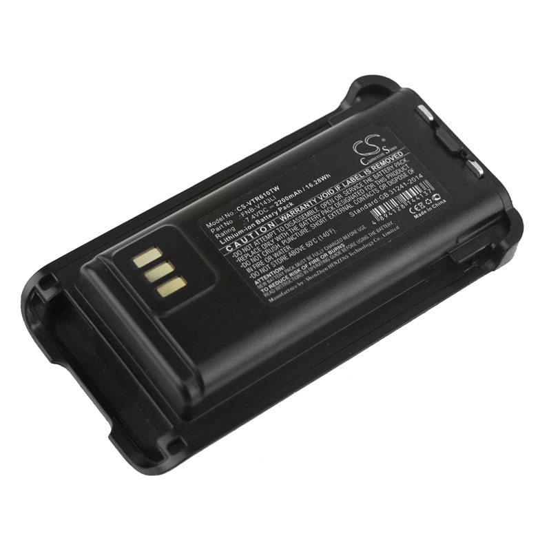 Batteri til tovejsradio til Vertex EVX-Z61, EVX-Z69