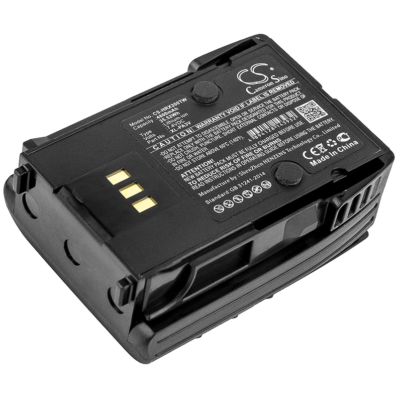 Batteri til tovejsradio til Harris XL-200P, XL-185P, XL-185Pi osv.