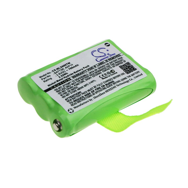 Batteri til tovejsradio til Midland LXT600, LXT630, X-Talker T51 osv.