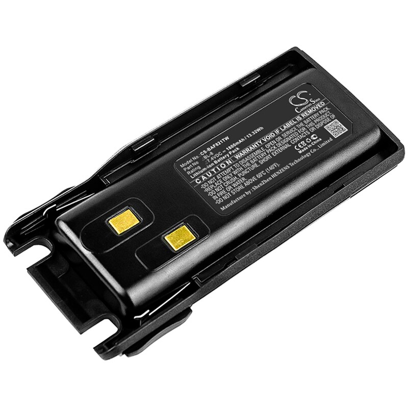Batteri til tovejsradio til Baofeng UV-82, UV-8R, UV-82X osv.