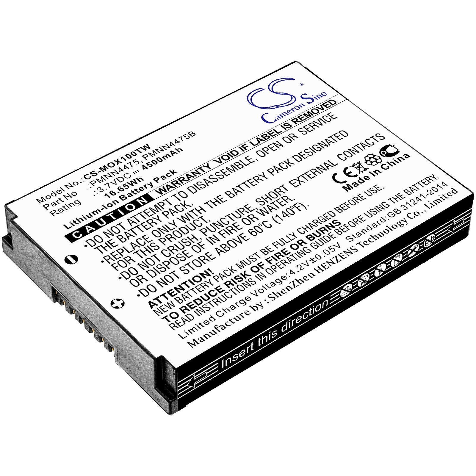 Batteri til tovejsradio til Motorola LEX L10, L10i, L10ig osv.