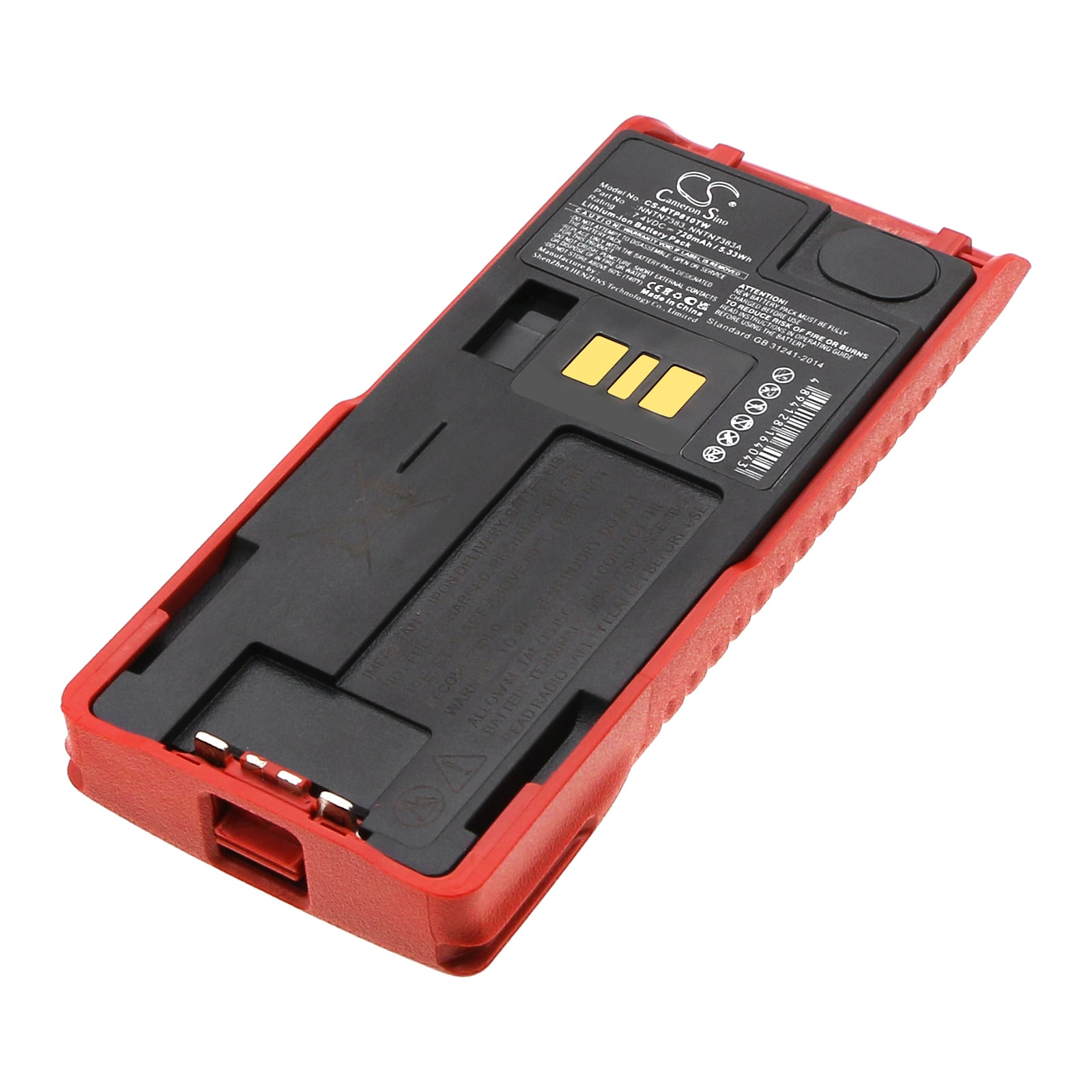 Batteri til tovejsradio til Motorola MTP810Ex, MTP850Ex