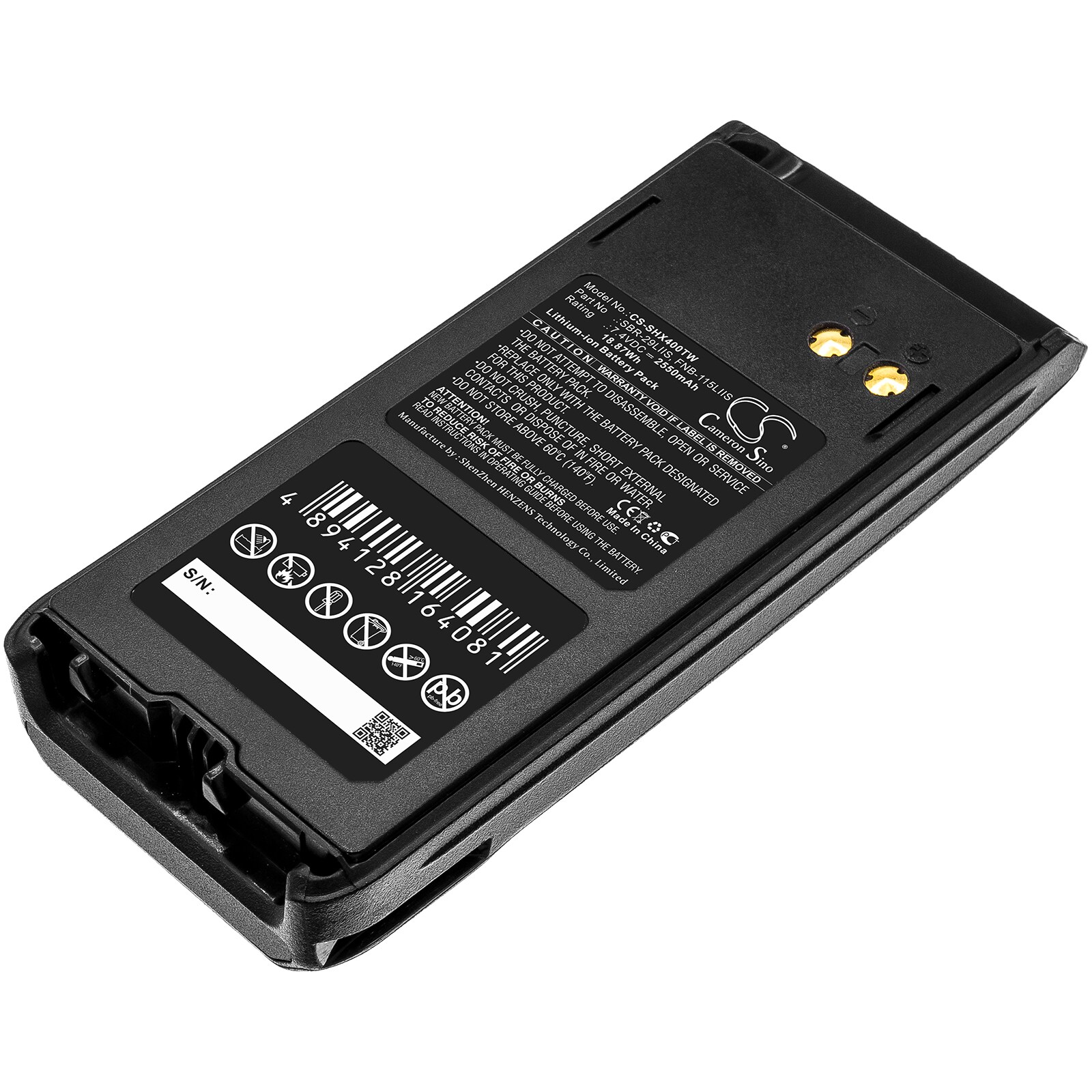 Batteri til tovejsradio til Standard Horizon HX400IS