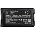 Batteri til tovejsradio til Kenwood TK-2140, TK-3140, TK-2148 osv.
