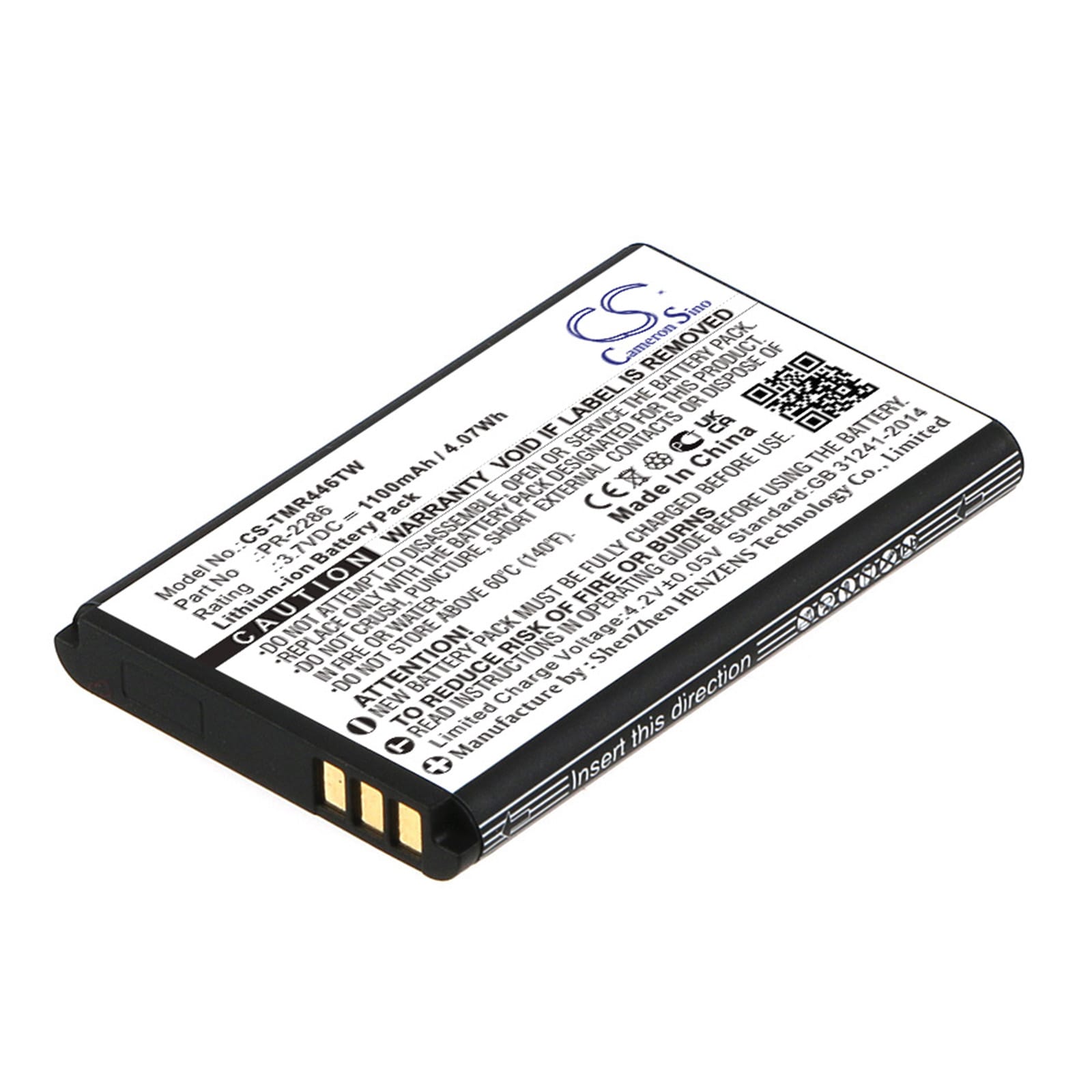 Batteri til tovejsradio til Luiton LT-316