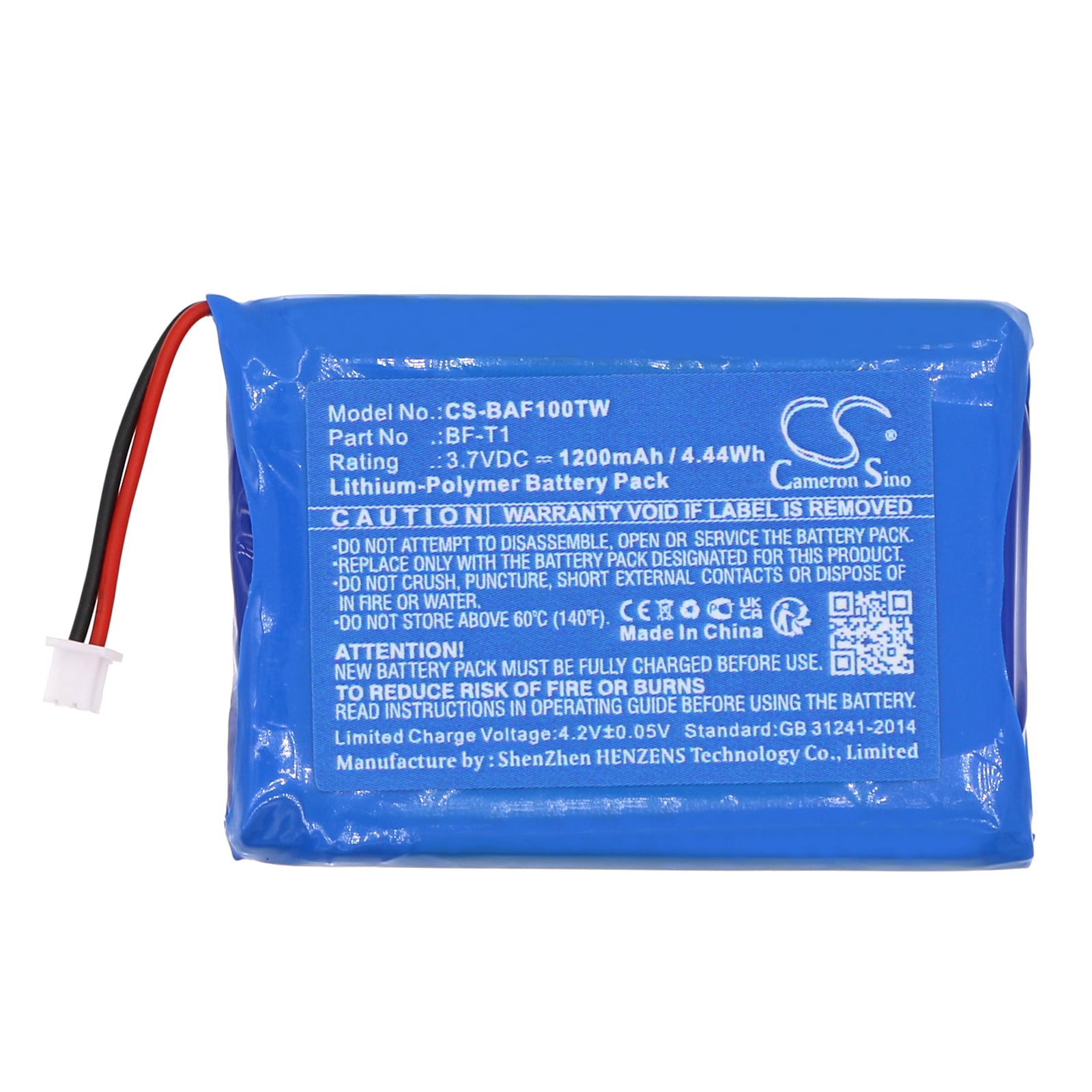 Batteri til tovejsradio til Baofeng T1, BF-T1, BF-T1 UHF
