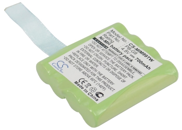 Batteri til tovejsradio til Midland G8 BT, M24 Plus, M24 S osv.
