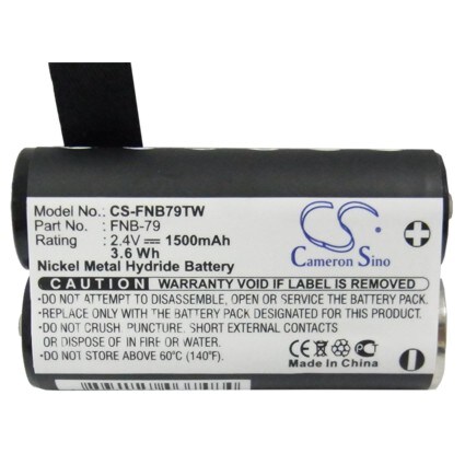 Batteri til tovejsradio til YAESU VR-120, VR-120D
