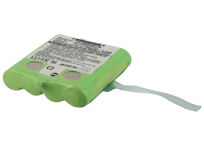 Batteri til tovejsradio til DeTeWe Outdoor 8000, Outdoor PMR 8000, PMR8000