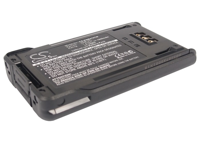 Batteri til tovejsradio til Kenwood NX-200, NX-300, TK-5220 osv.