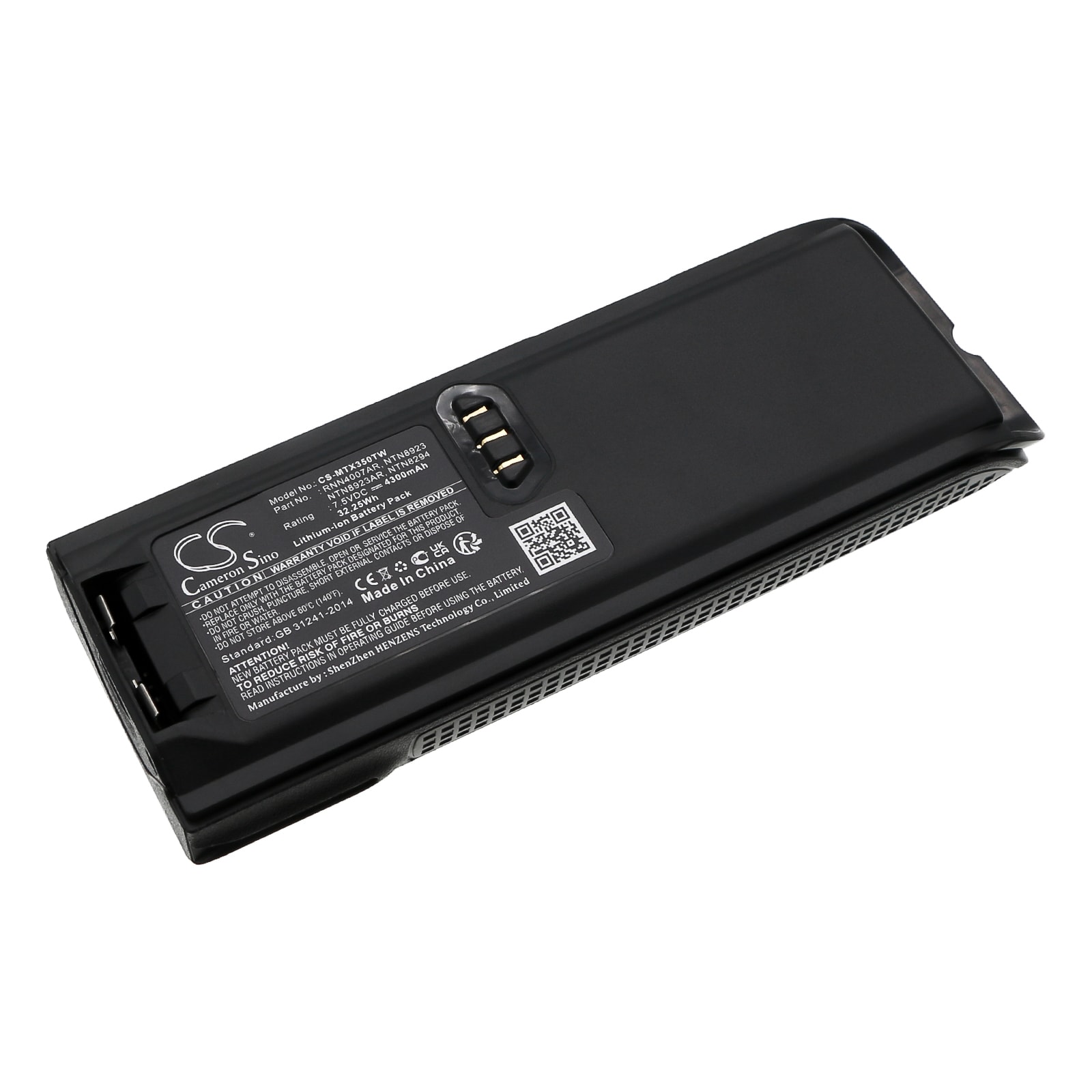 Batteri til tovejsradio til Motorola XTS3000, XTS3500, XTS5000 osv.