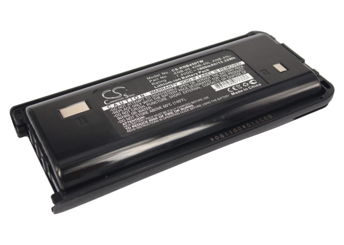 Batteri til tovejsradio til Kenwood TK-3200L-U15P, TK-3202L-U16P, TK-3200-U2P og andre.