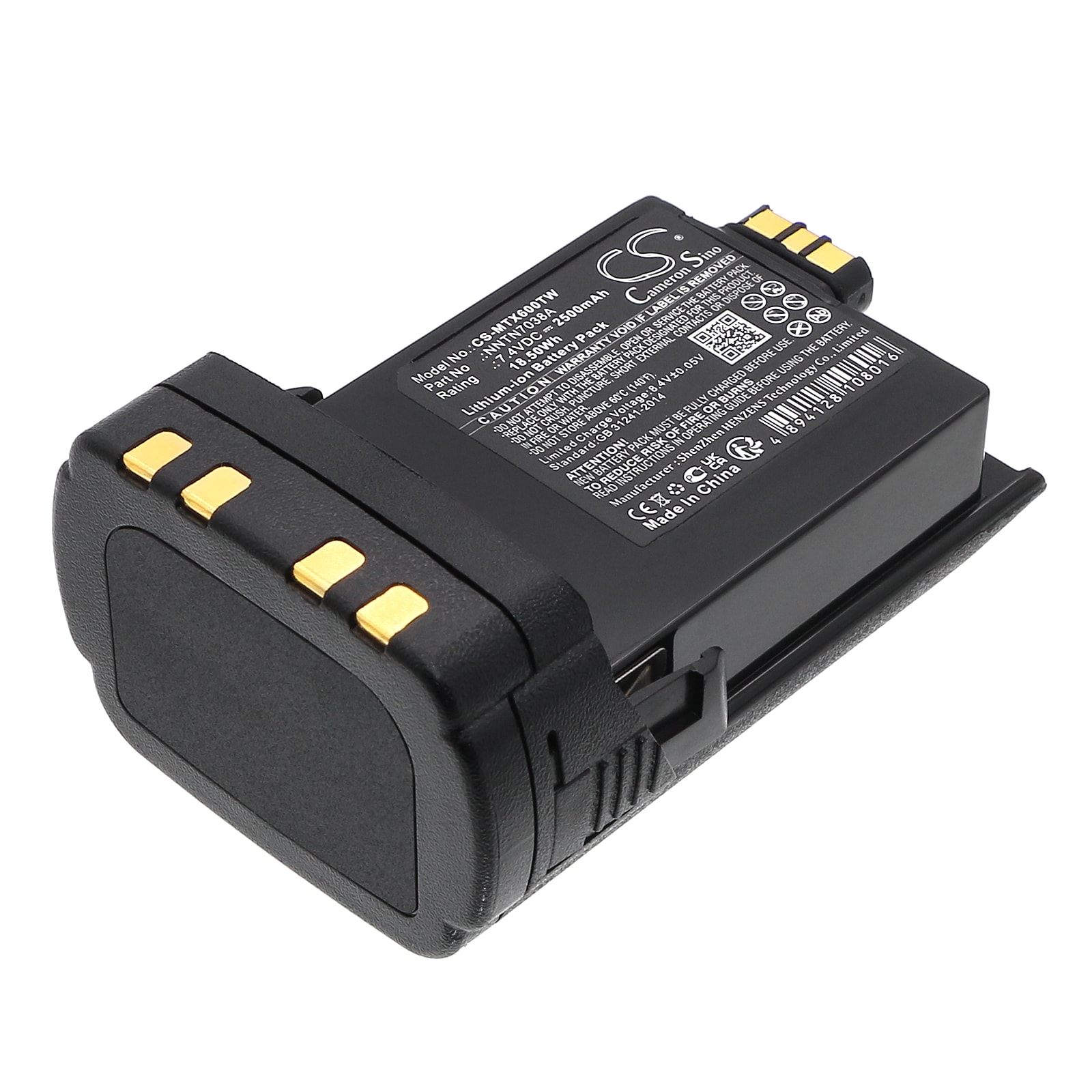 Batteri til tovejsradio til Motorola APX6000, APX7000, APX8000 osv.