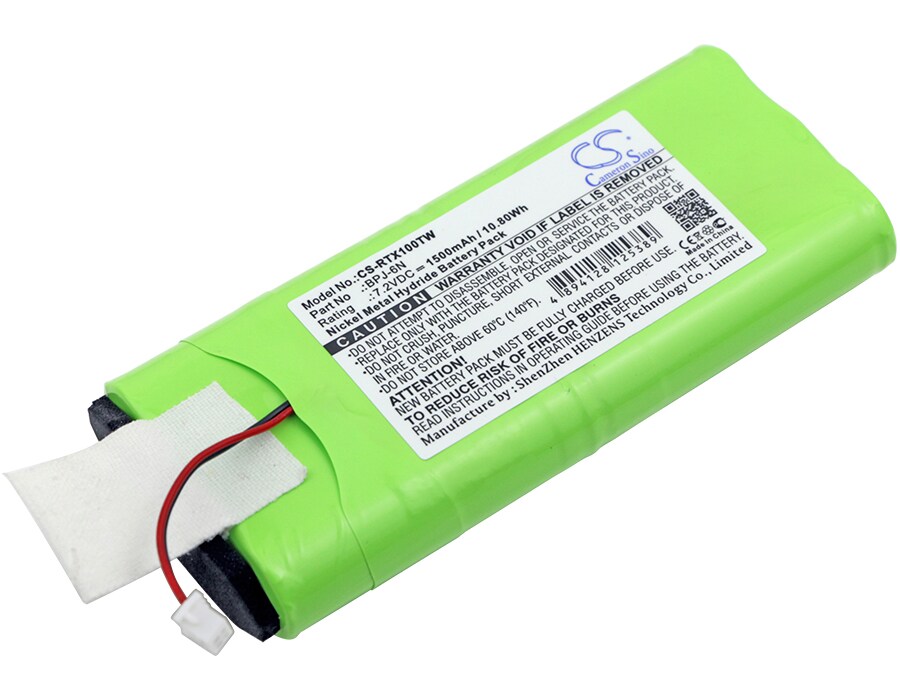 Batteri til tovejsradio til Ritron Jobcom, JMX-100, JMX-150 osv.