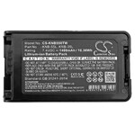 Batteri til tovejsradio til Kenwood TK-2140, TK-3140, TK-2148 osv.
