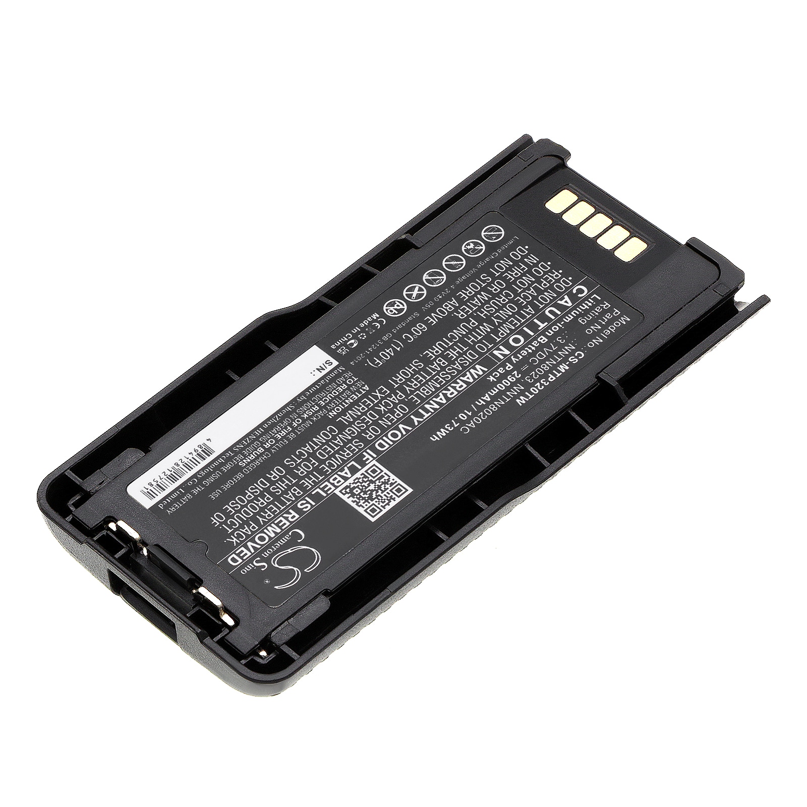 Batteri til tovejsradio til Motorola MTP3100, MTP3200, MTP3250 osv.