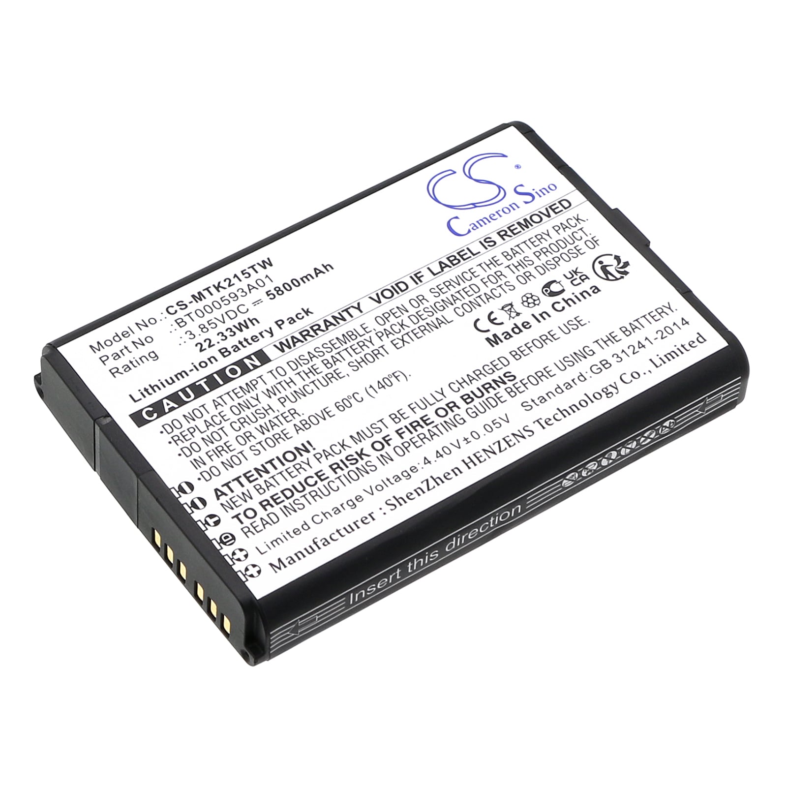 Batteri til tovejsradio til Motorola EVOLVE LTE, AR494948, HK2157A