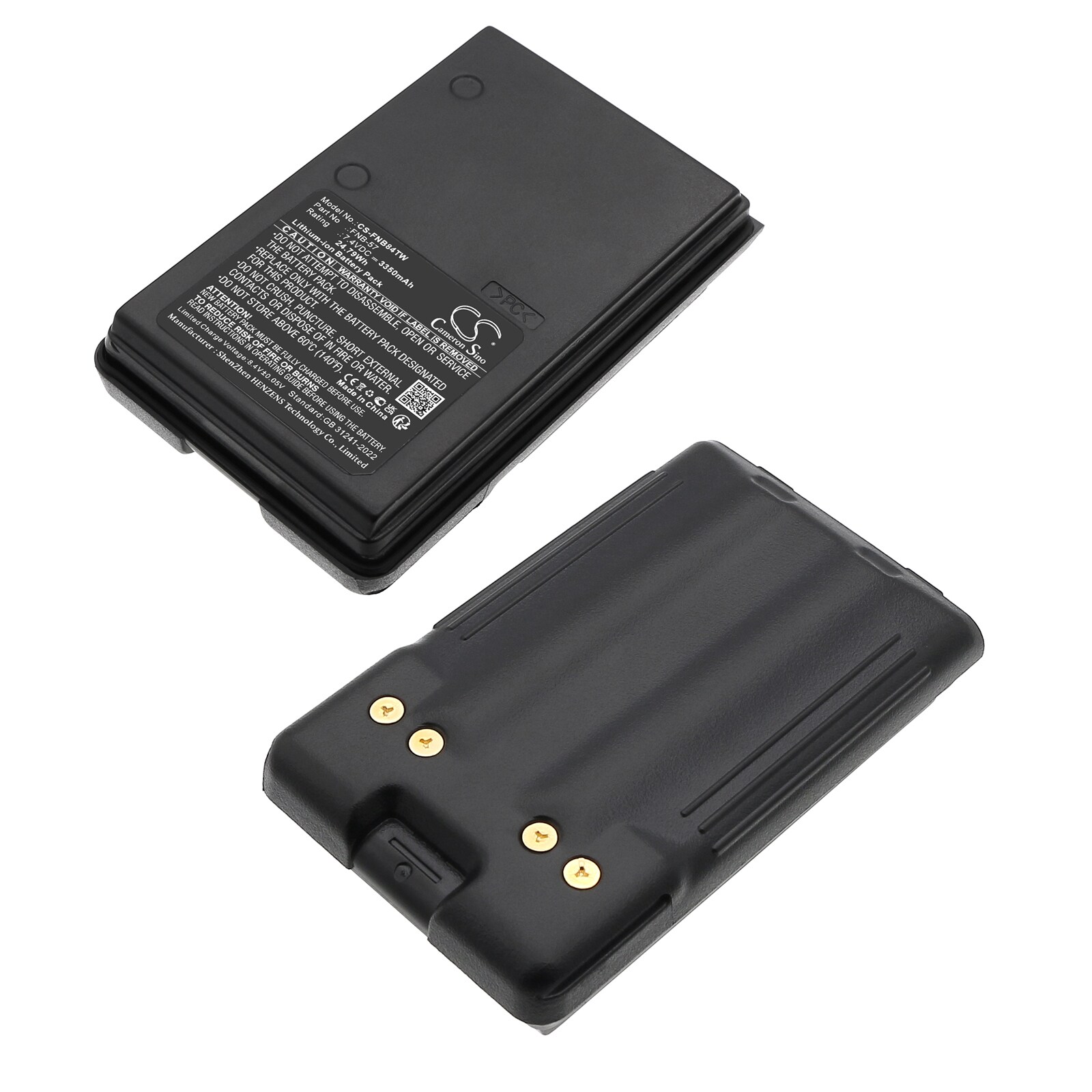 Batteri til tovejsradio til Vertex FT-60, FT-60R, FT60 osv.