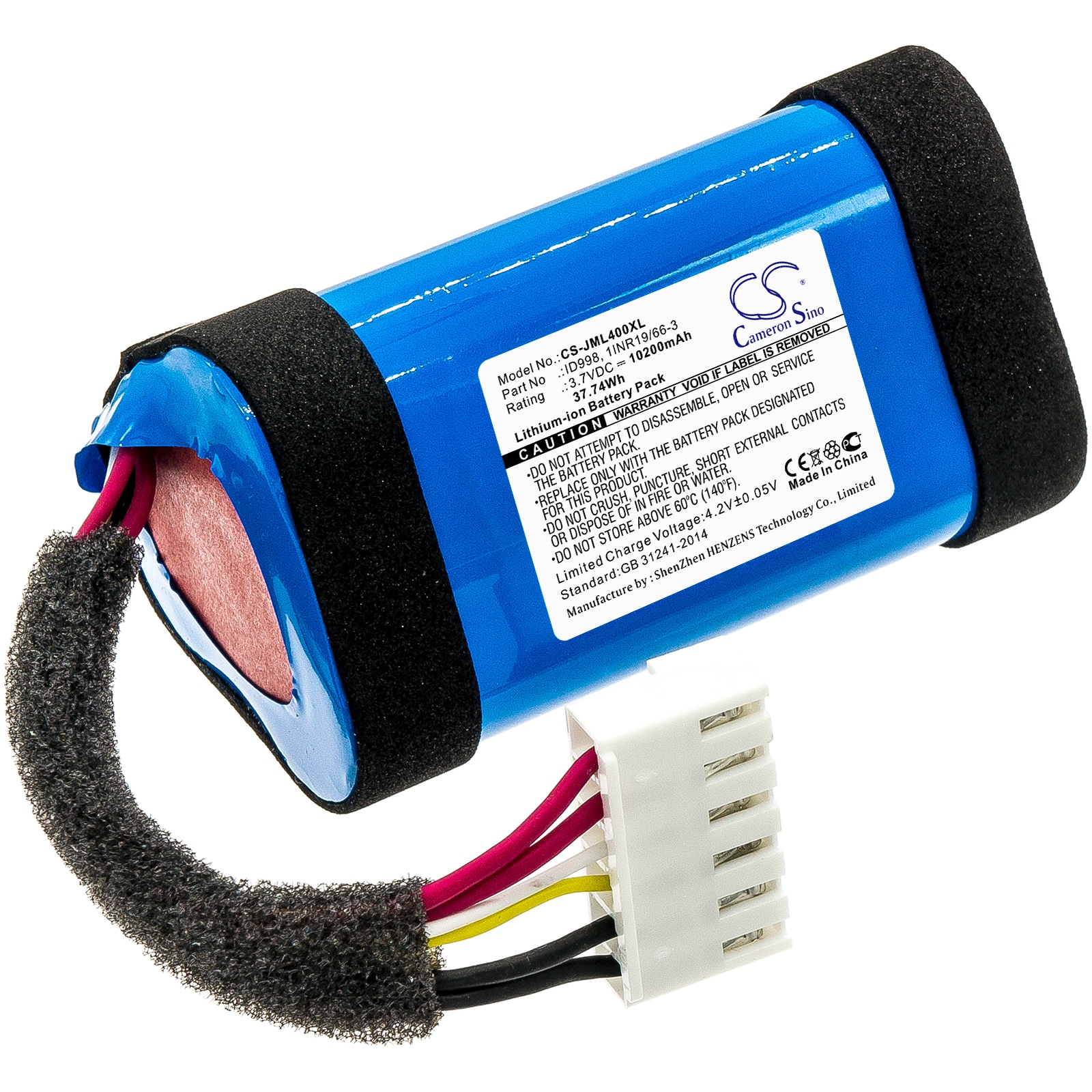 Batteri til højttaler til JBL Charge 4, Charge 4J, JBLCHARGE4BLUAM og andre.