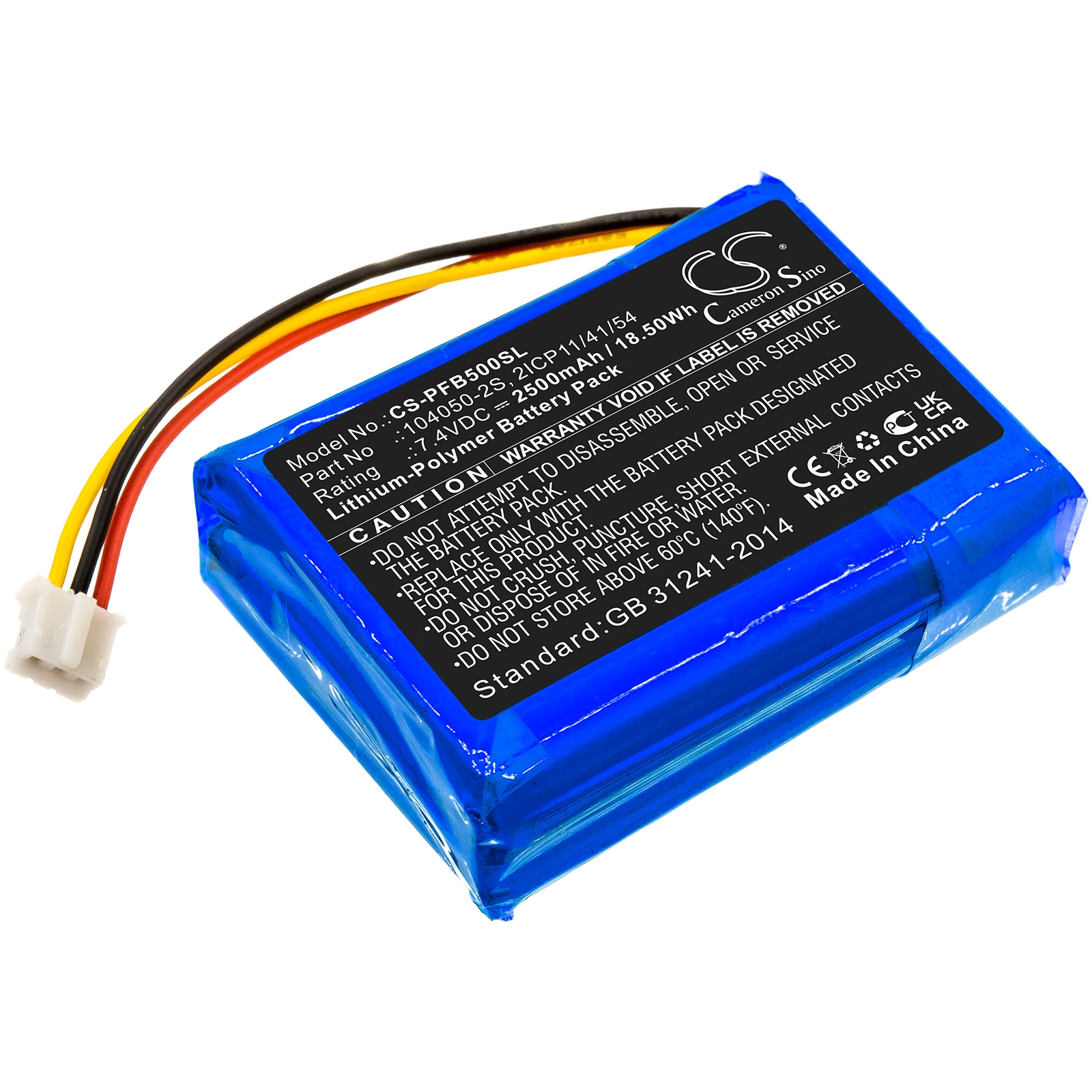 Batteri til højttaler til Philips Fidelio B5, B5/12, Fidelio HTL9100 og andre.