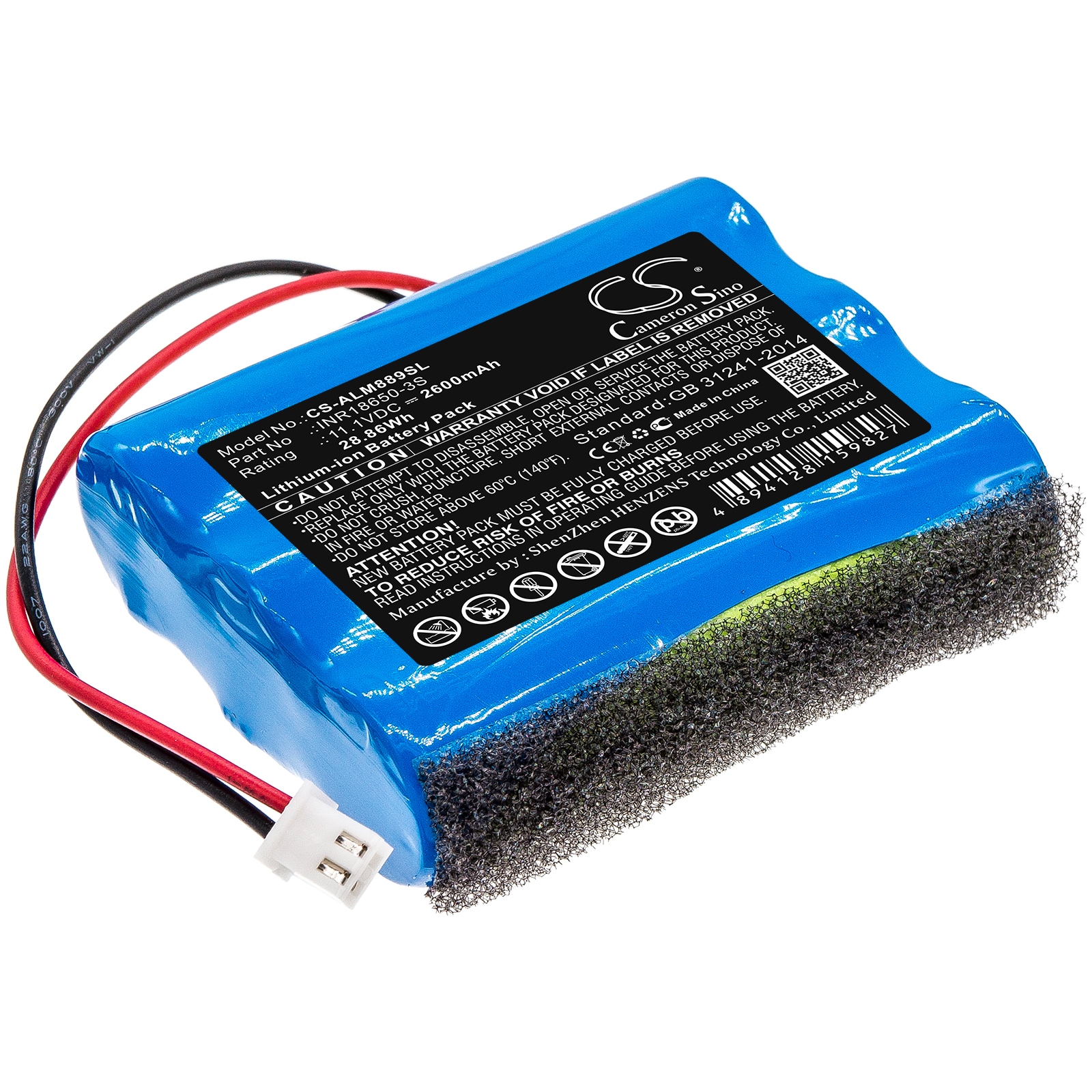 Batteri til højttaler til Altec Lansing Super LifeJacket Jolt Rugged, IMW889 og andre