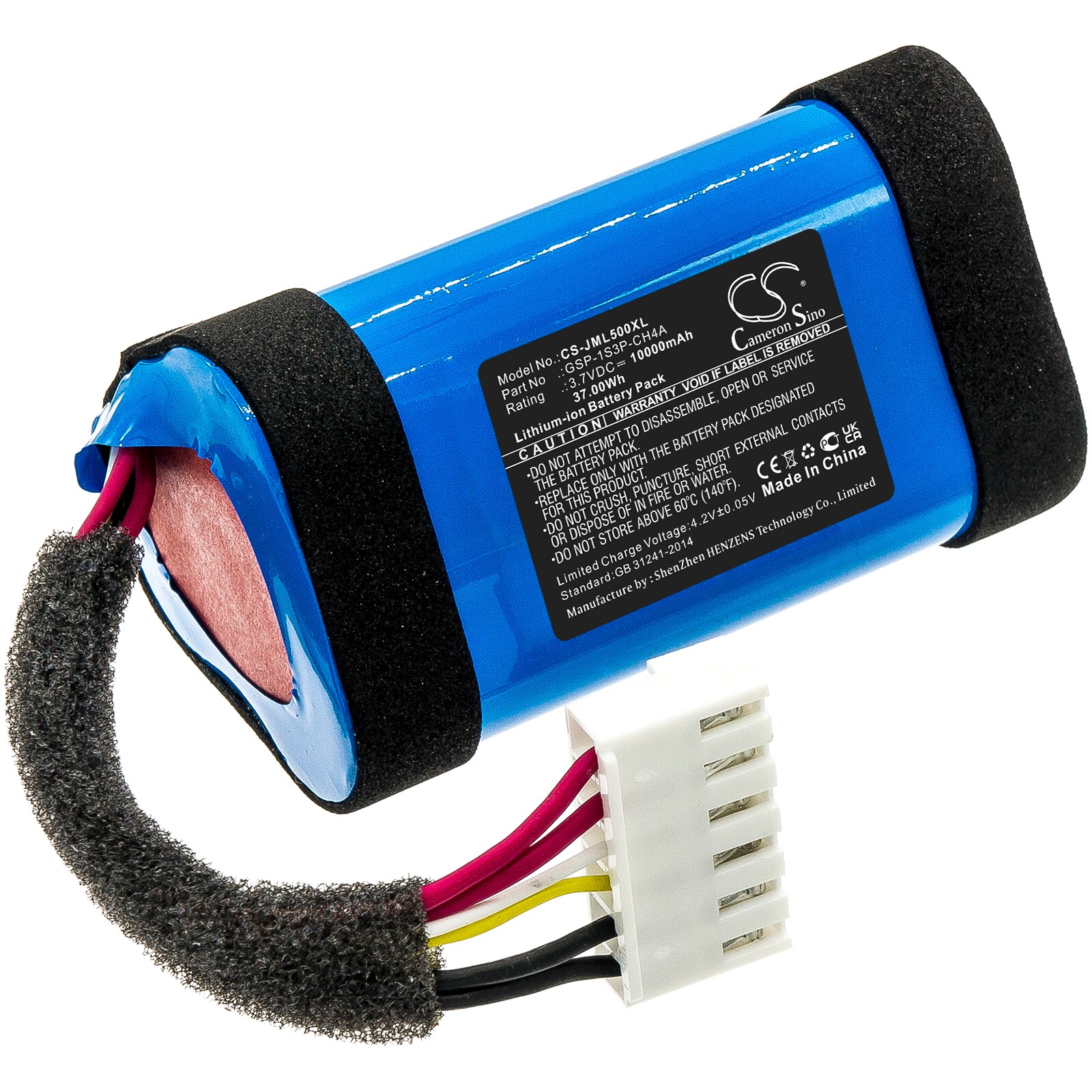 Batteri til højttaler til JBL Charge 5, JBLCHARGE5BLUAM og andre
