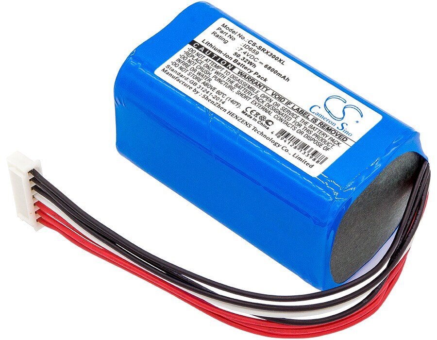 Batteri til højttaler til Sony SRS-X30, SRS-XB3, SRS-XB30 og andre