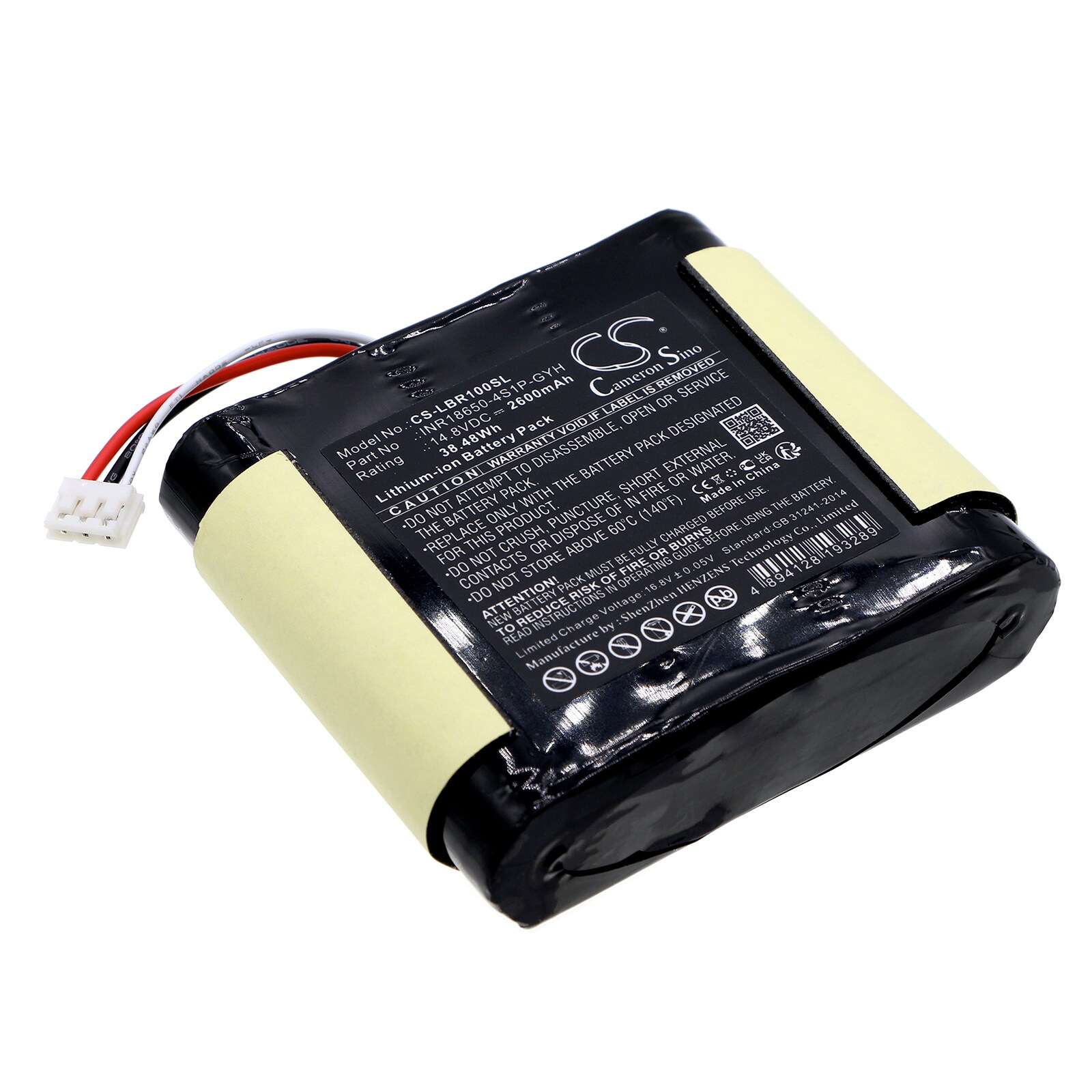 Batteri til Libratone INR18650-4S1P-GYH højttaler
